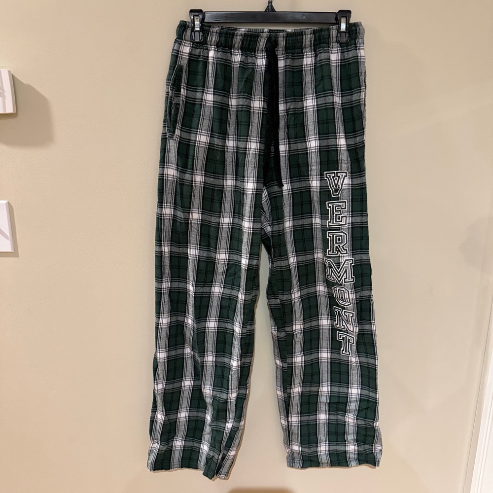 Vermont Green Plaid Pajama Pants